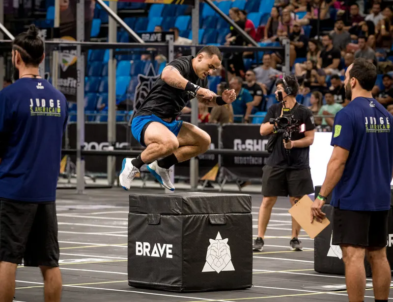 Brave como patrocinadora de evento fitness
