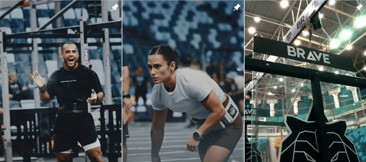 Brave Fitness com influenciadores autênticos