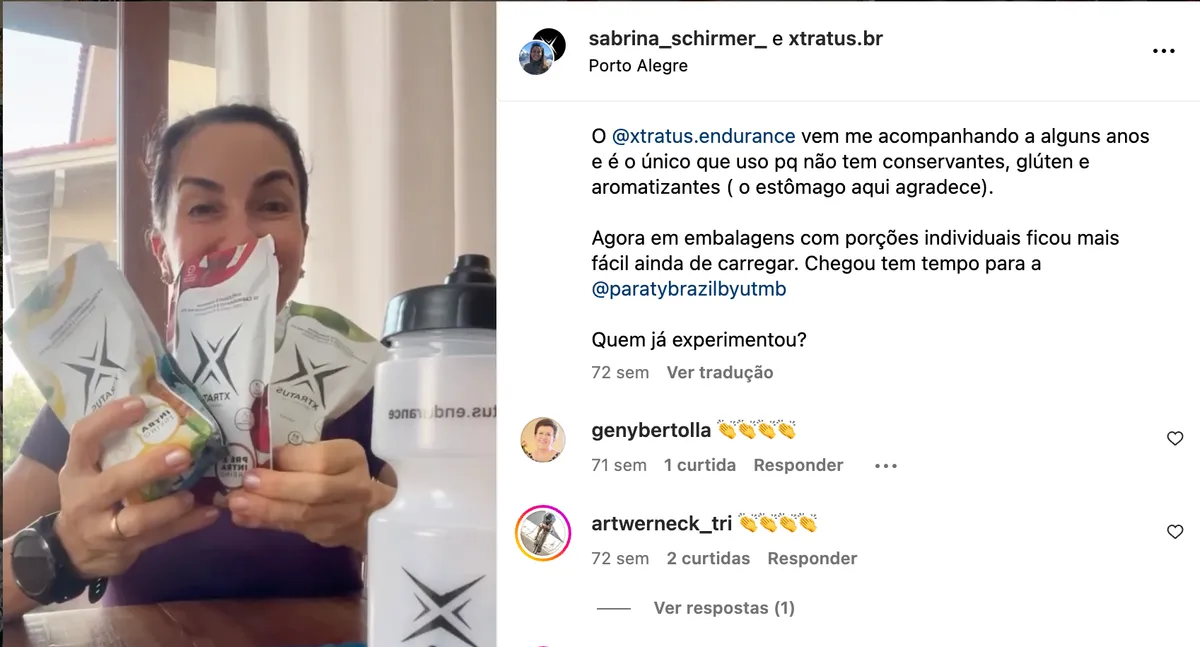 Sabrina Schirmer no marketing de influência da Xtratus