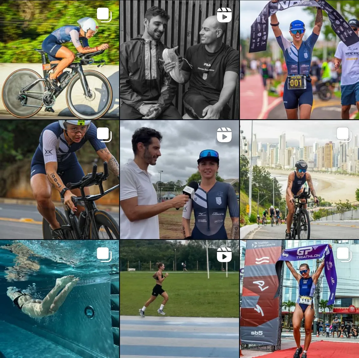 influenciadores do esporte: Bruna Stolf