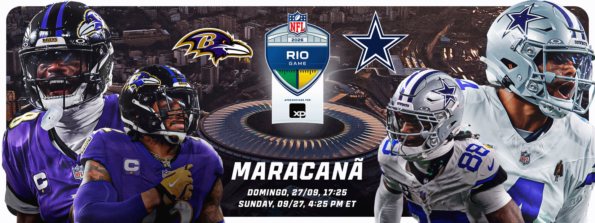 NFL no Brasil Rio Game